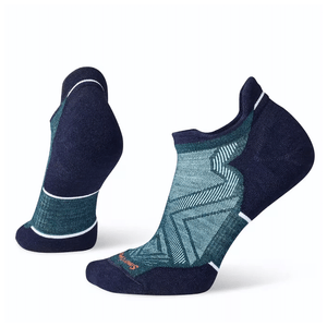 Smartwool Run Targeted Cushion Low Ankle Socks - Women's Twilight Blue L 1 Pack