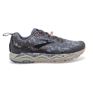Brooks Caldera 3 Running Shoe - Women's Grey / PalePeach / Pearl 6.5 B