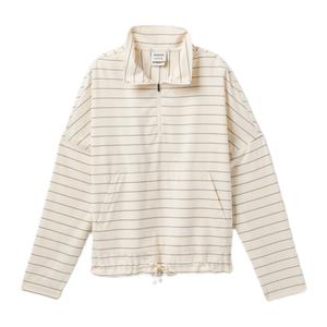 prAna Railay Pullover - Women's Soft White Stripe XL