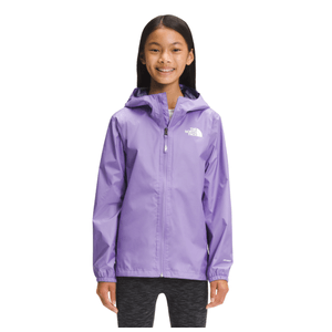 The North Face Zipline Rain Jacket - Girl's Paisley Purple S