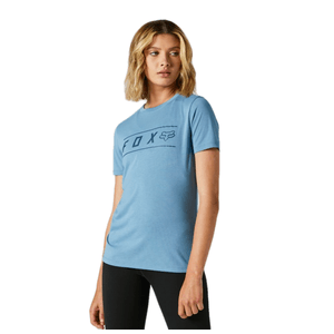 Fox Pinnacle SS Tech Tee Shirt - Women's Dusty Blue S