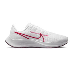 Nike Air Zoom Pegasus 38 Running Shoe - Women's White / Mystic Hibiscus / Iris Whisper 10 Regular