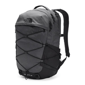 The North Face Borealis Backpack - 28L Asphalt Grey Light Heather / TNF Black