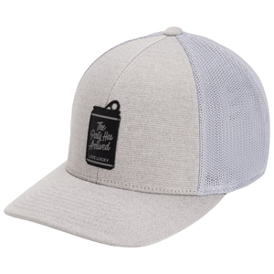Black Clover Rowdy Golf Hat - Men's Grey / Grey One Size
