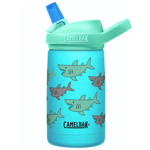 CamelBak Eddykids Insulated Stainless Steel Bottle - 12oz School Of Sharks 12 oz