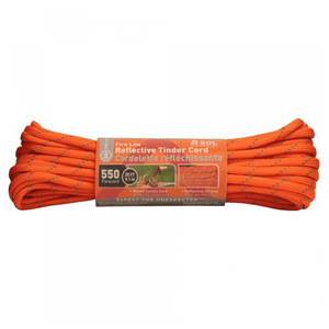 SOL Fire Lite Reflective Tinder Cord 550 Reflective 30'