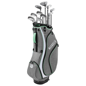 Wilson Ladies Magnolia Package Set Grey / Mint Tall Right Hand