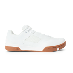 Crank Brothers Stamp Lace Flat Pedal Cycling Shoe - Men's White / White/ Gum 12 M / 13.5 W Regular
