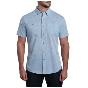 KUHL Karib Stripe Shirt - Men's Horizon Blue L