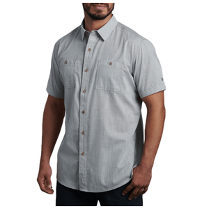 KUHL Karib Stripe Shirt - Men's Stone Grey L