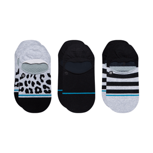 Stance Leopard No Show Sock (3 Pack) Multi S