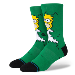Stance Homer Crew Sock Green L