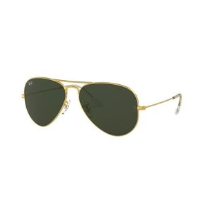 Ray-Ban Aviator Classic Sunglasses Gold / Cry Green Polarized