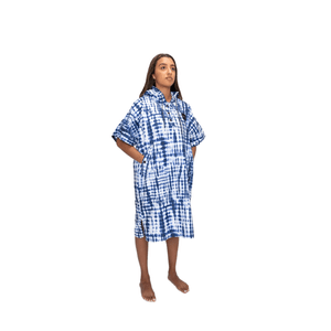 Slowtide Suva Quick-Dry Changing Poncho Indigo L/XL