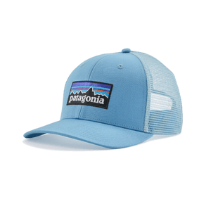 Patagonia P-6 Logo Trucker Hat Lagos Blue One Size