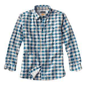 Orvis Long-Sleeved Open Air Caster Shirt - Men's Bluelagoon L