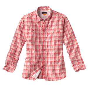 Orvis Long-Sleeved Open Air Caster Shirt - Men's Faded Red L