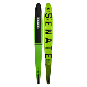 Radar Senate Alloy Slalom Ski - 2022 Volt Green / Black 65"