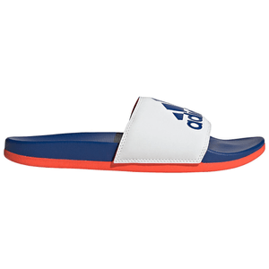 adidas Adilette Comfort Slide White / Royal Blue / Solar Red 9 Regular
