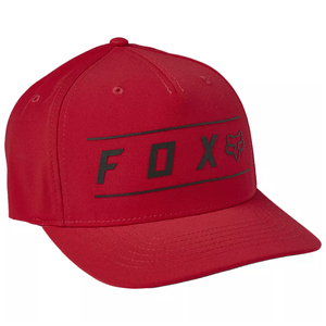 Fox Pinnacle Tech Flexfit Hat Flame Red S / M