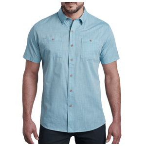 KUHL Karib Stripe Shirt - Men's Clear Water XL