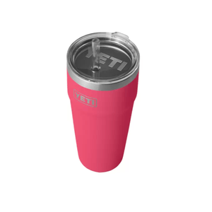 YETI Rambler Stackable Cup w/ Straw Lid - 26Oz Bimini Pink 26 oz