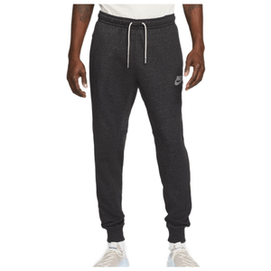 Nike Revival Fleece Jogger - Men's Black / White XS