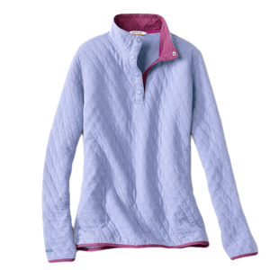 Orvis Outdoor Quilted Snap Sweatshirt - Women's Nightshade XS