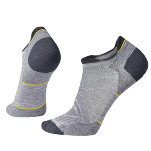 Smartwool Run Zero Cushion Low Ankle Sock - Women's Light Gray XL 1 Pack