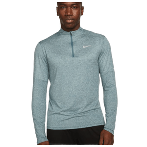 Nike Dri-Fit Element 1/4-Zip Running Top - Men's Ash Green / Aviator Grey / Reflective Silver L