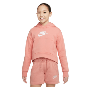 Nike Sportswear Club Fleece - Girls' Lt Madder Root / White S