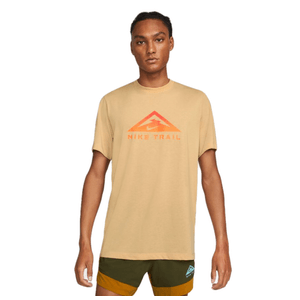 Nike Dri-FIT Trail Running T-Shirt - Men's Sesame M