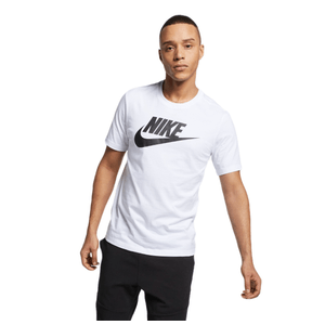 Nike Sportswear T-Shirt - Men's White / Black XL