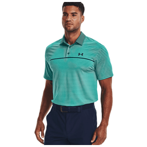 Under Armour Playoff 2.0 Polo - Men's Cerulean / Neptune / Academy S
