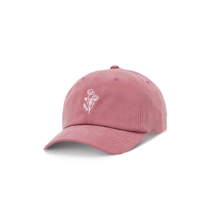 Tentree Flower Embroidery Peak Hat - Women's Crushed Berry One Size