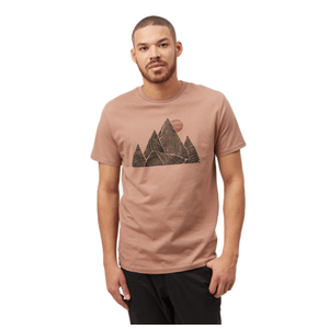 Tentree Mountain Peak Classic T-Shirt - Men's Mushroom XL