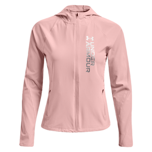 Under Armour OutRun The Storm Jacket - Women's Retro Pink / Retro Pink / Reflective S