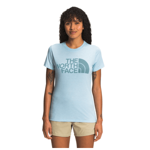 The North Face Short Sleeve Half Dome Triblend Tee - Women's XL Beta Blue Heather
