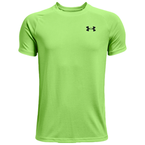 Under Armour Tech 2.0 Short Sleeve Shirt - Boys' Quirky Lime / Black XL