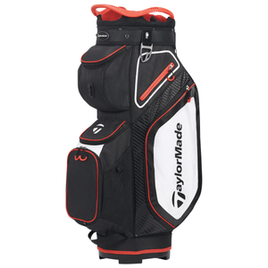 TaylorMade 8.0 Golf Cart Bag Black / White / Red One Size