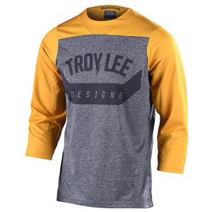 Troy Lee Designs Ruckus Jersey - Men's Arc Honey L Long Sleeve