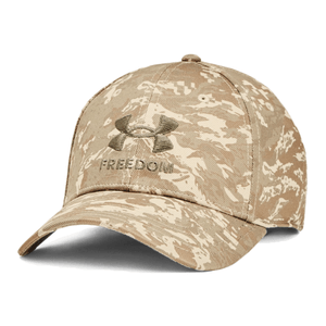 Under Armour Freedom Blitzing Hat - Men's Desert Sand / Marine Olive Drab Green XL/XXL