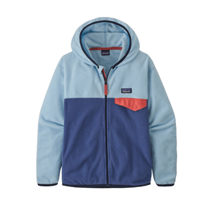 Patagonia Micro D Snap-T Fleece Jacket - Girls' Current Blue XL
