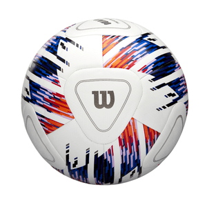 Wilson NCAA Vivido Replica Soccer Ball White / Orange / Purple 5