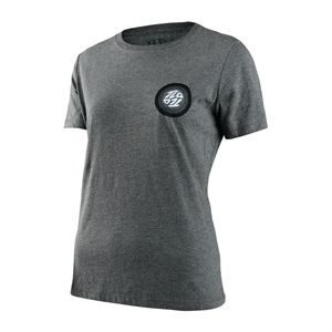 Troy Lee Designs Spun Short Sleeve Shirt- Women's Deep Heather L