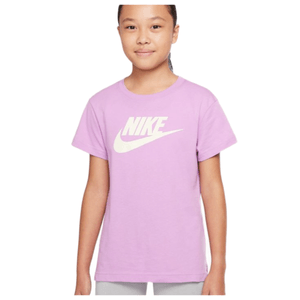 Nike Sportswear Basic Futura T-Shirt - Girls' Violet Shock / Cashmere XL