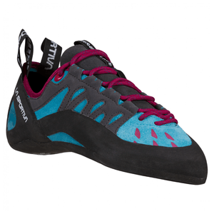 La Sportiva Tarantulace Climbing Shoe - Women's Topaz / Red Plum 41 Regular