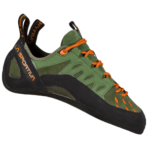 La Sportiva Tarantulace Climbing Shoe - Men's Olive / Tiger 45 Regular