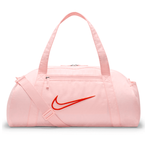 Nike Gym Club Printed Training Duffel Bag- Women's Atmosphere / Atmosphere / Rush Orange One Size