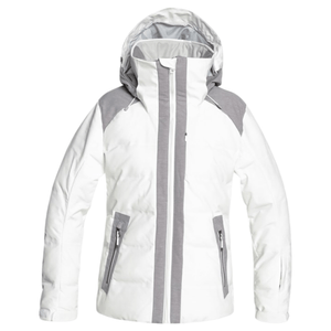 Roxy Clouded Insulated Snow Jacket - Women's Bright White XL